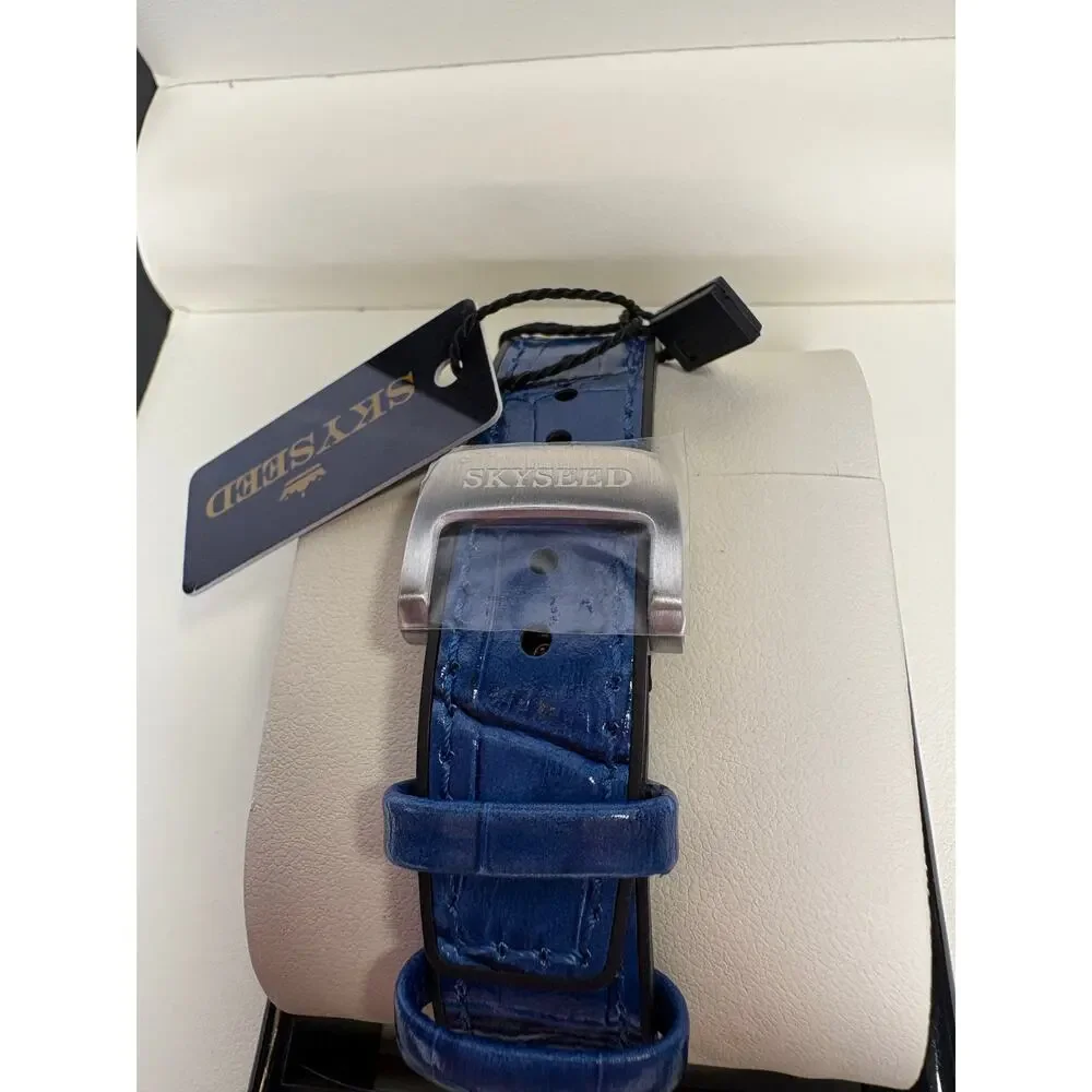 Stunning Skyseed Blue Zodiac Automatic Unisex Watch - New!